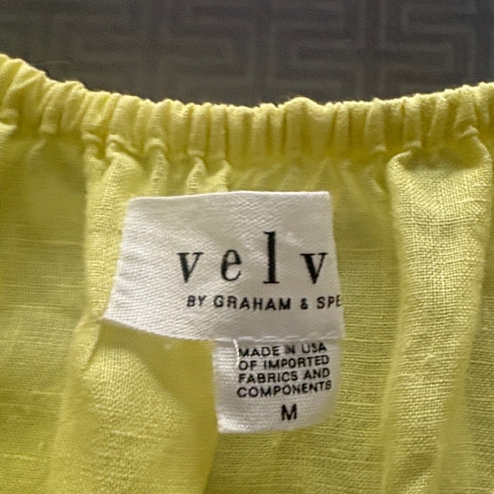 Yellow Women's Top - Picture 3 of 4